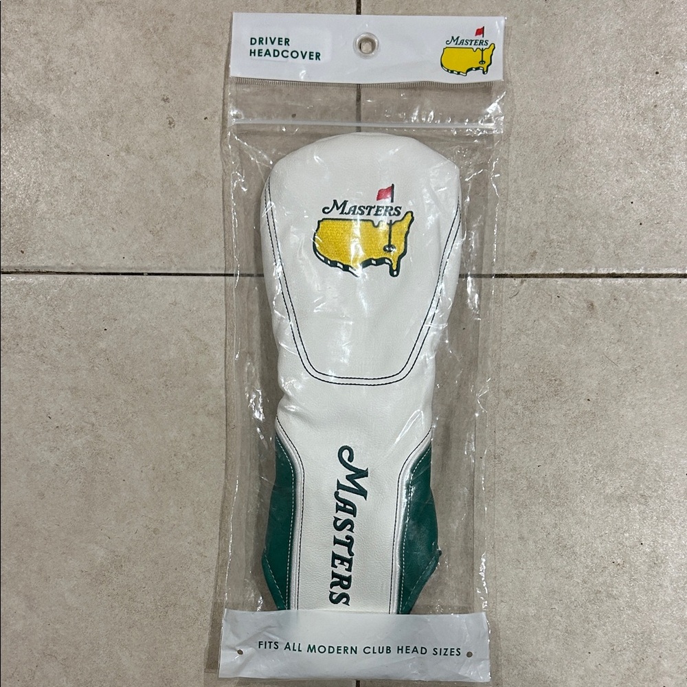 NEW!  Rare! A Masters Driver Headcover